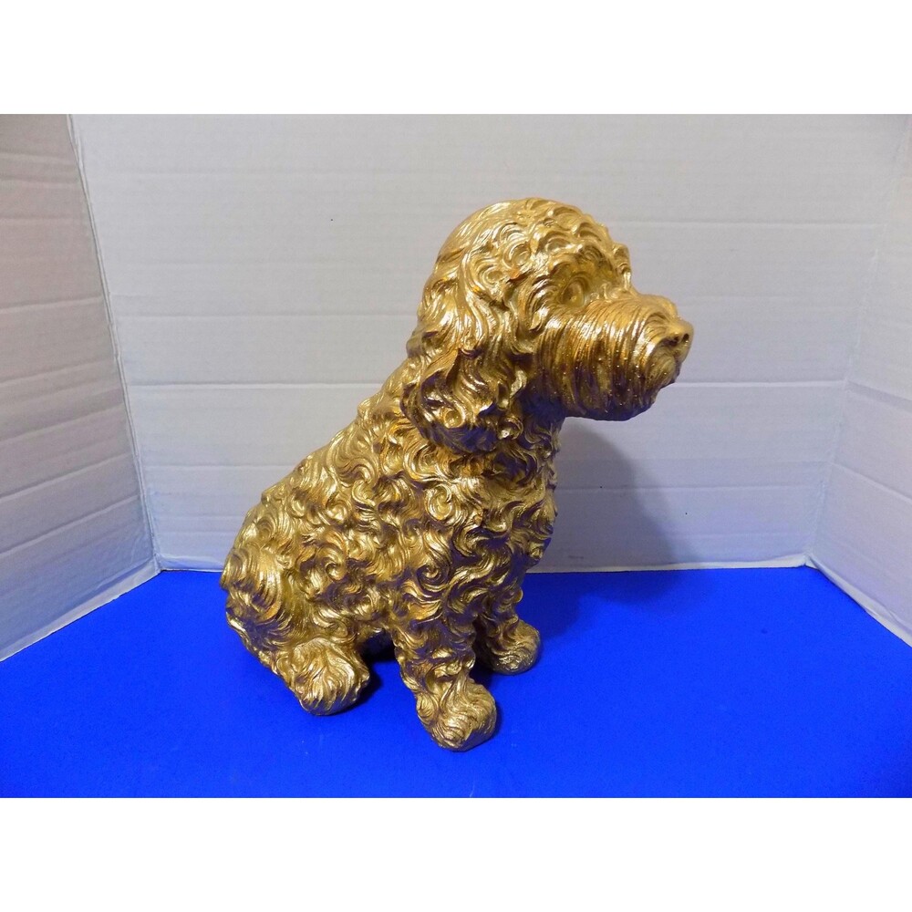 NEW Poodle Statue Figurine Dog Modern Art Home Decor